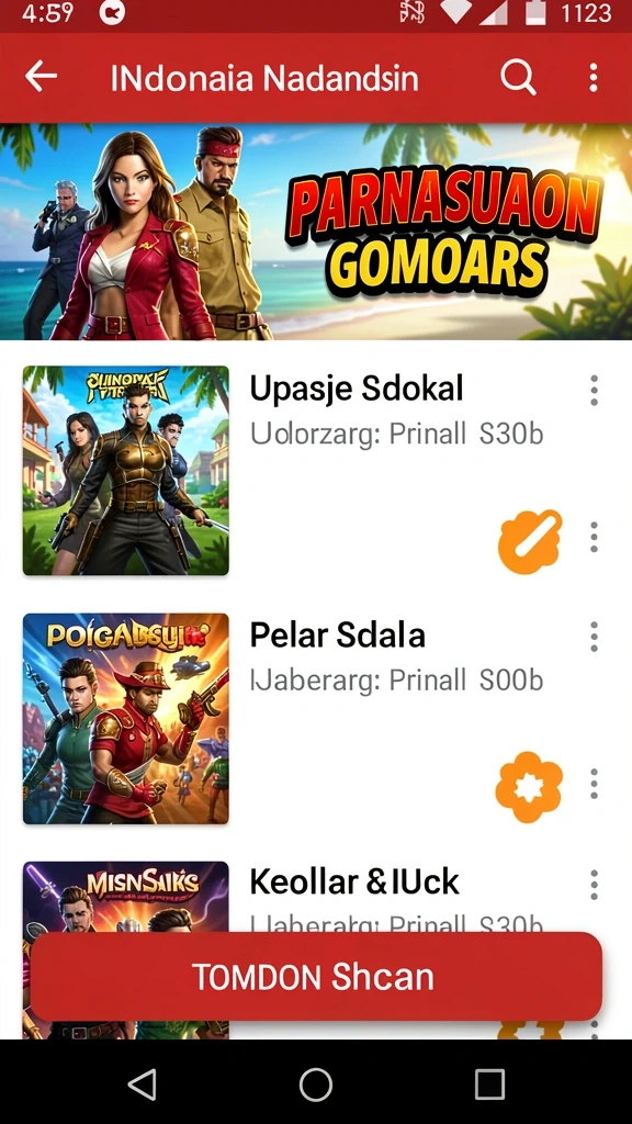Screenshot komedi77 nomor 2